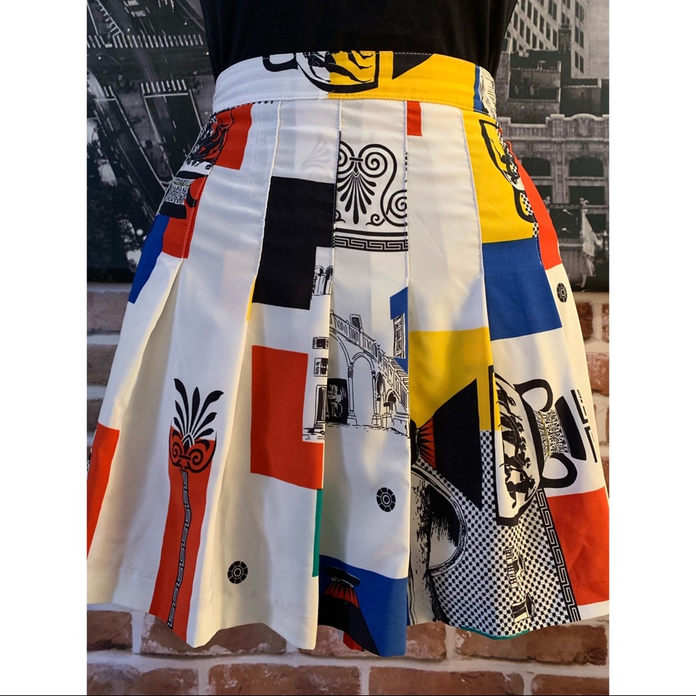 Polyester Blend Customized Mini skirt